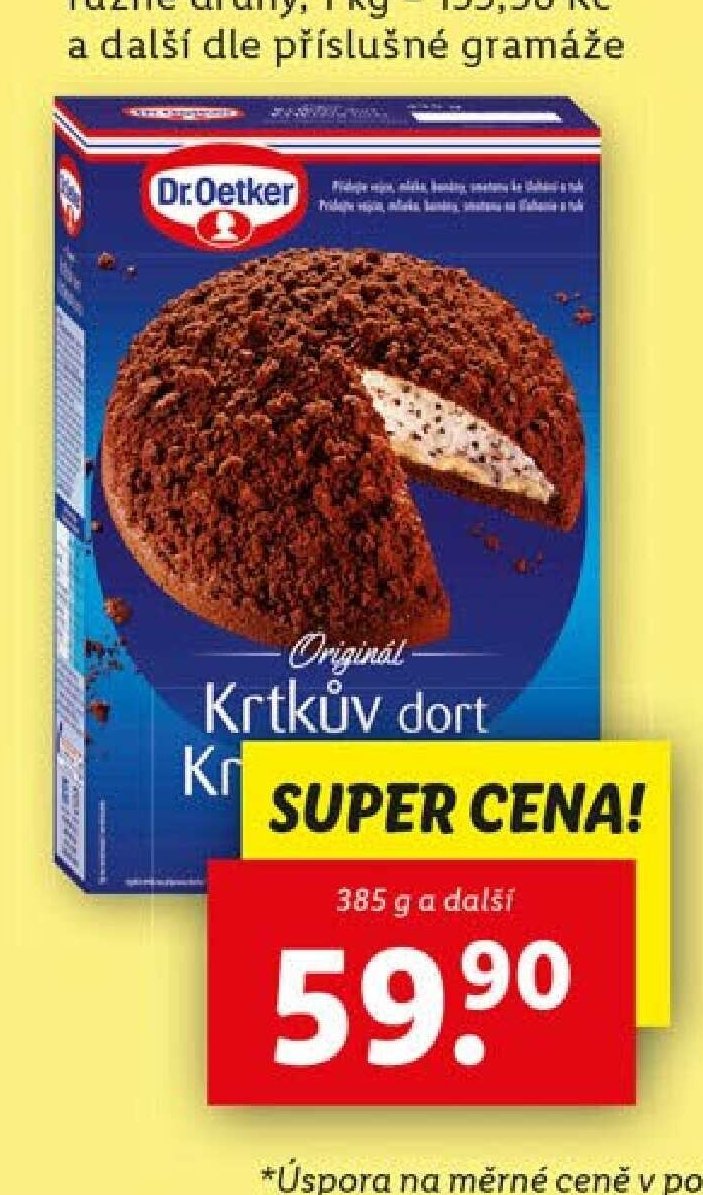 Dr. Oetker Pečicí směsi