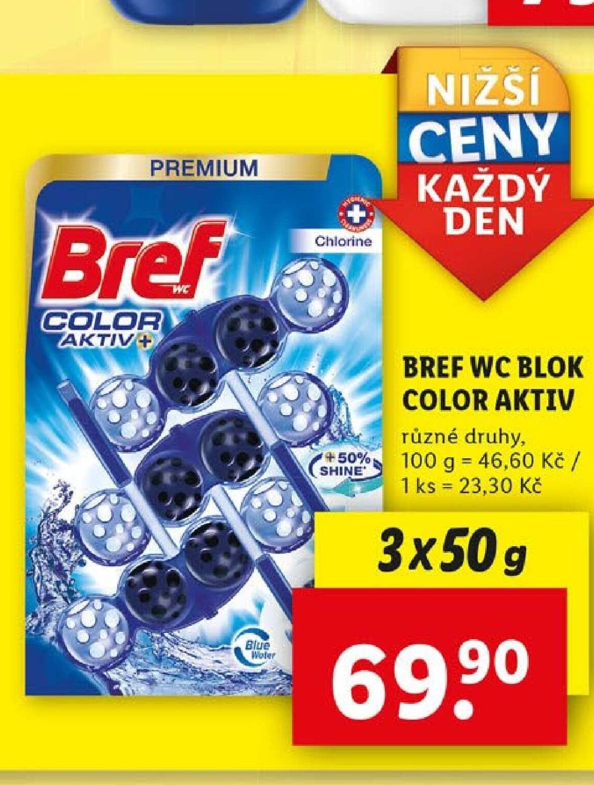 Bref WC blok Color Aktiv