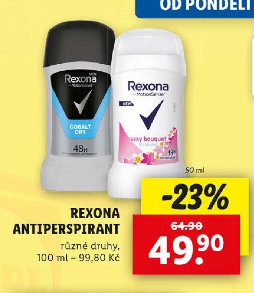 Rexona antiperspirant