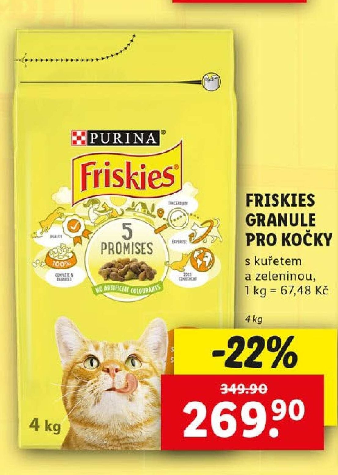 Friskies granule pro kočky