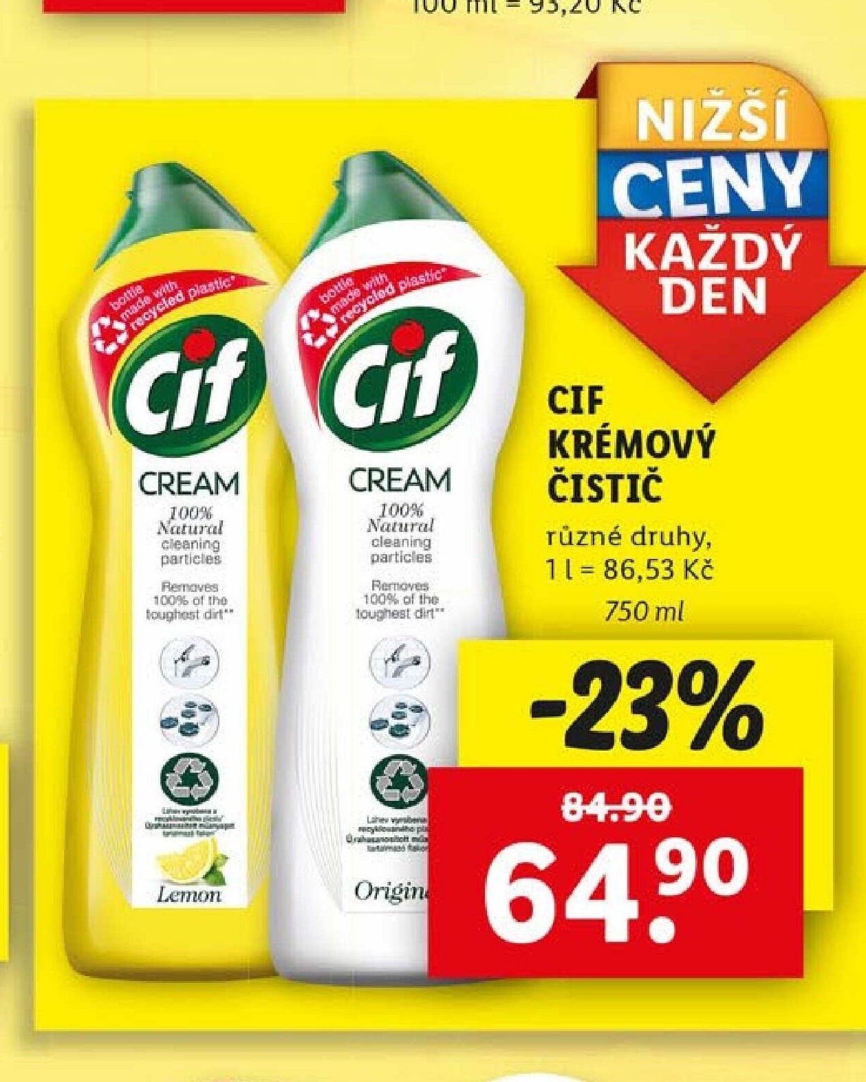 Cif krémový čistič