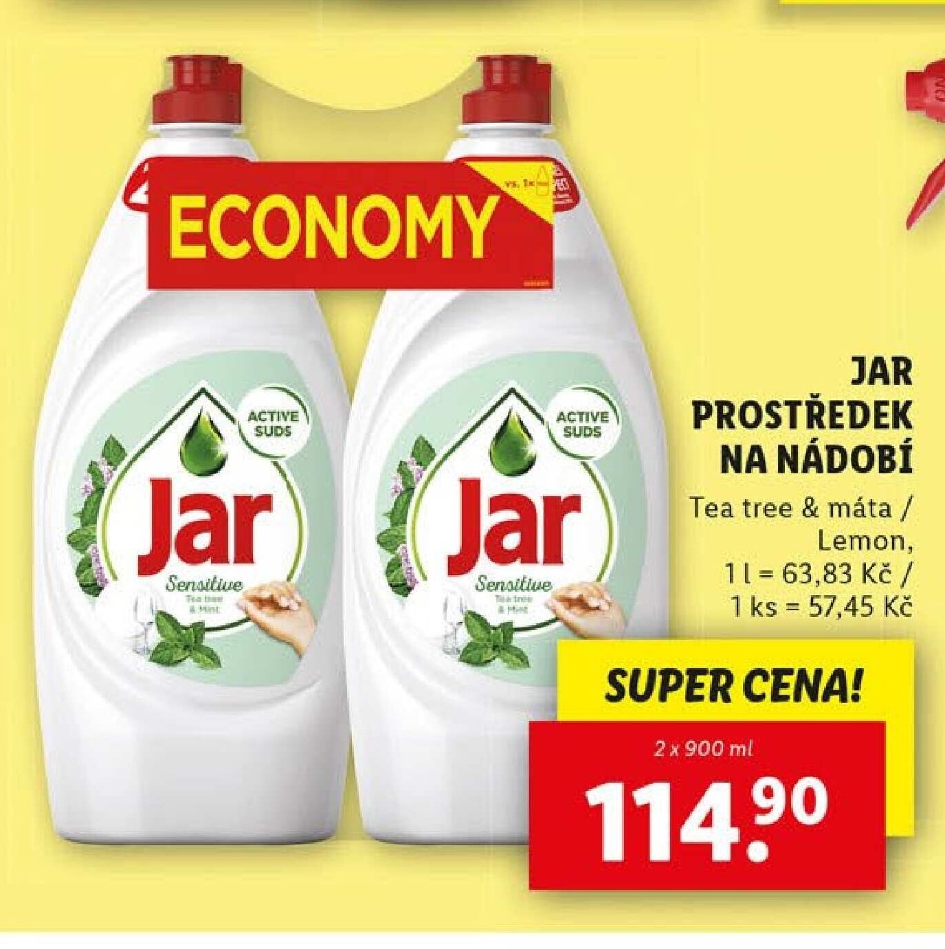 Jar prostředek na nádobí