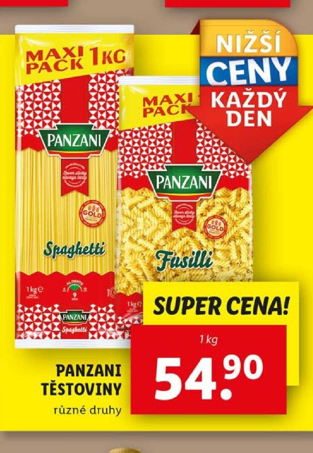 Panzani těstoviny