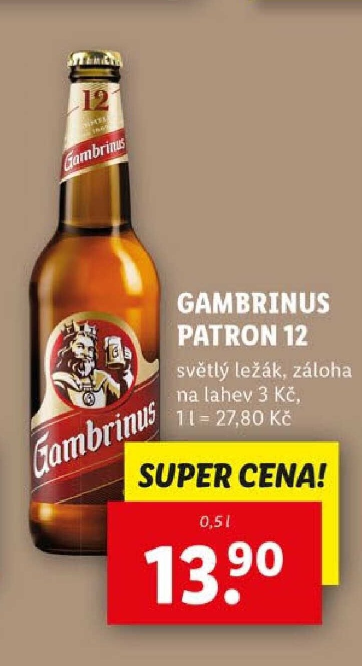 Gambrinus Patron 12