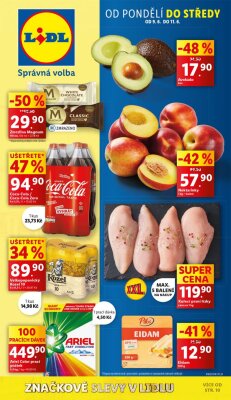 aktuální leták Lidl 9.6.2025-11.6.2025