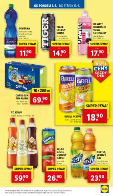 aktuální leták Lidl 9.6.2025-11.6.2025