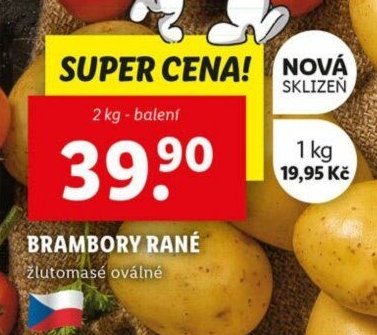 Brambory rané