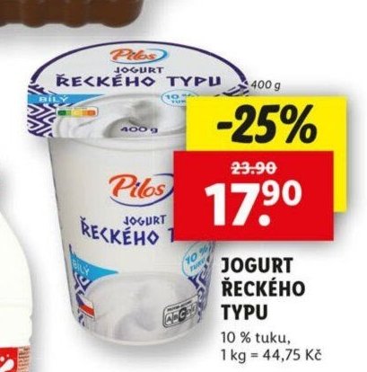 JOGURT ŘECKÉHO TYPU