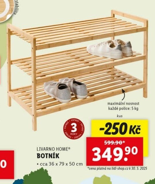 LIVARNO HOME BOTNÍK