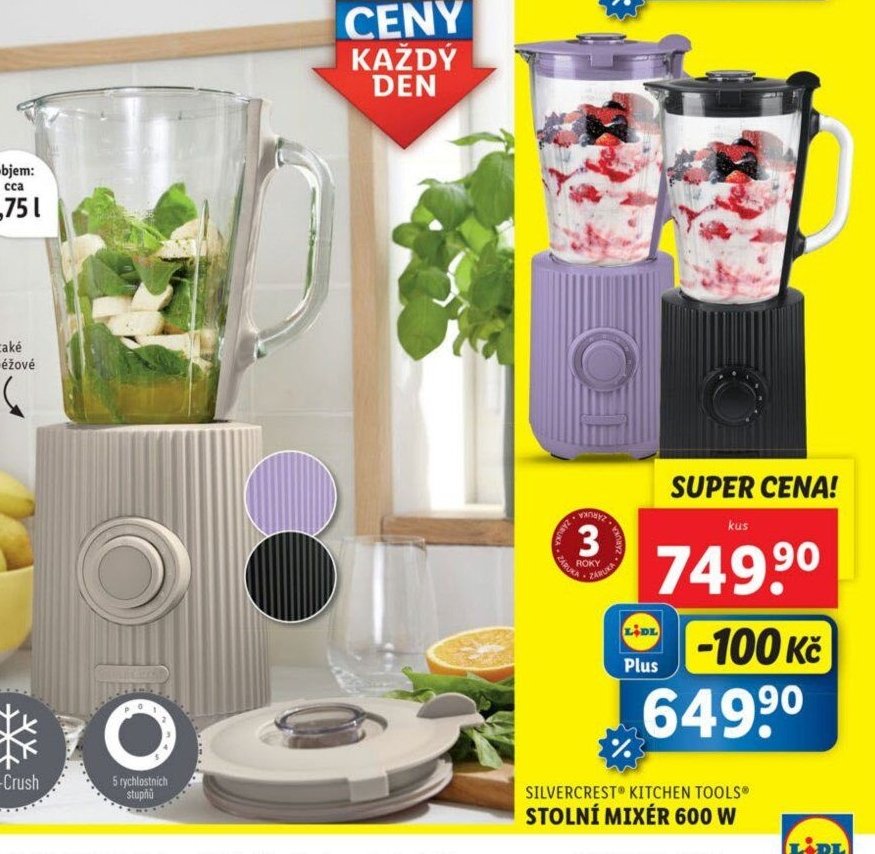 Silvercrest Kitchen Tools Stolní mixér 600 W