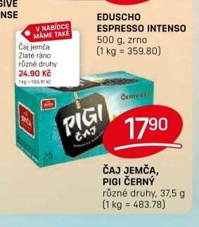 ČAJ JEMČA, PIGI ČERNÝ