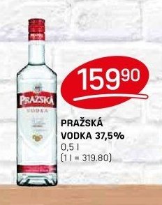 PRAŽSKÁ VODKA 37,5%