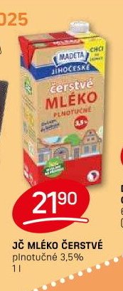 JČ mléko čerstvé