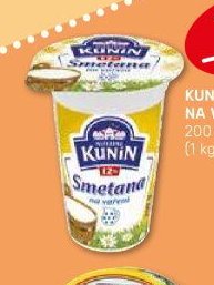 Kunín smetana na vaření 12%