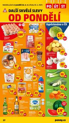 aktuální leták Penny Market 12.6.2025-18.6.2025