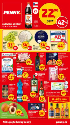 aktuální leták Penny Market 12.6.2025-18.6.2025