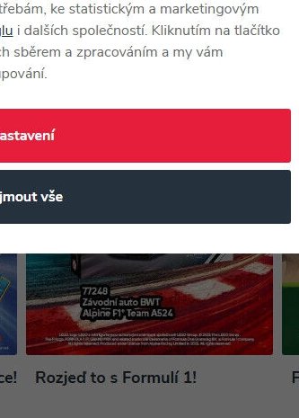 Rozjed to s Formulí 1!