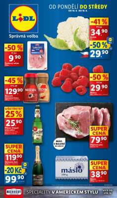 aktuální leták Lidl 16.6.2025-18.6.2025