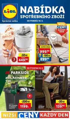 aktuální leták Lidl 16.6.2025-22.6.2025
