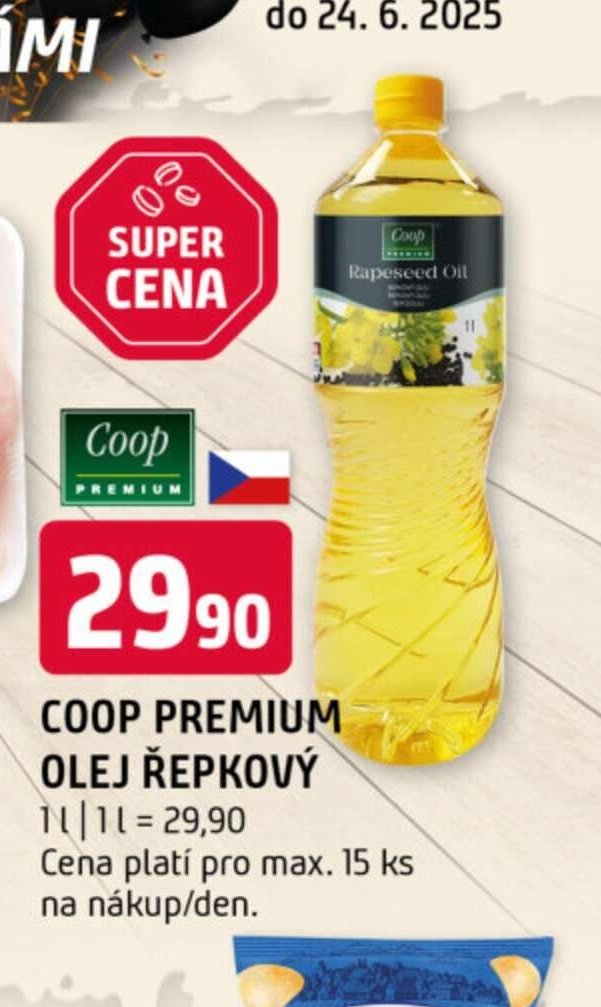 Coop Premium olej řepkový
