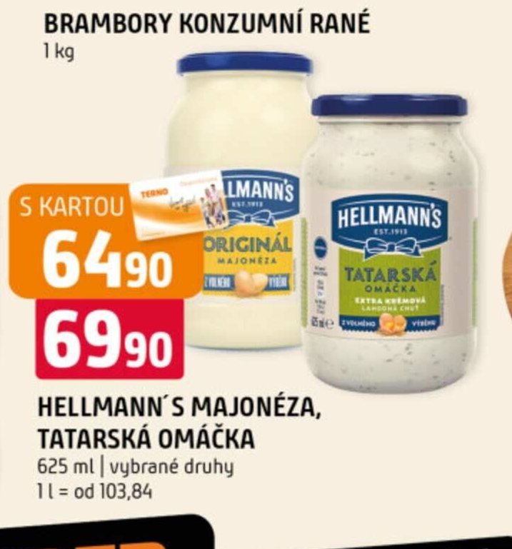Hellmann's majonéza, tatarská omáčka