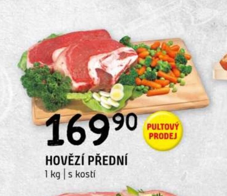 Hovězí přední