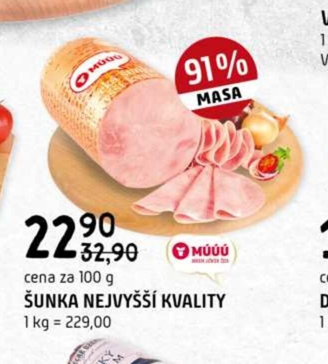 Šunka nejvyšší kvality