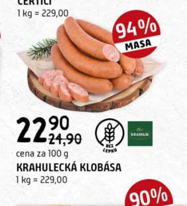 Krahulecká klobása
