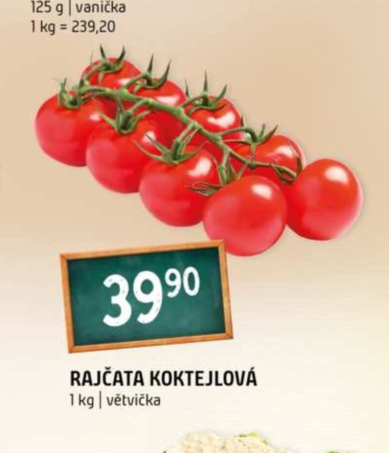 Rajčata koktejlová