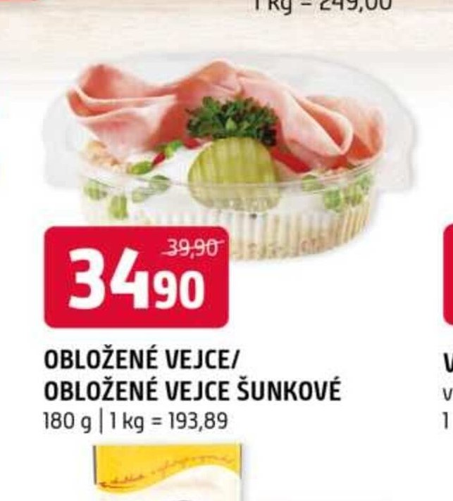 OBLOŽENÉ VEJCE / OBLOŽENÉ VEJCE ŠUNKOVÉ