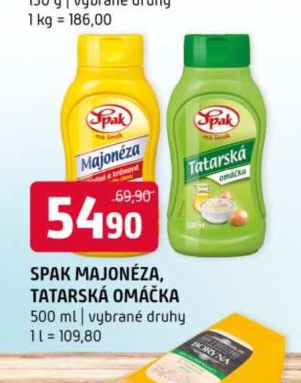 SPAK MAJONÉZA, TATARSKÁ OMÁČKA
