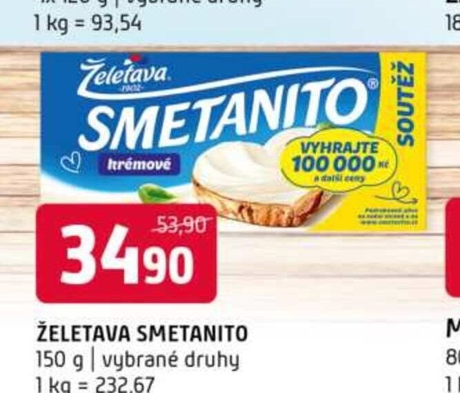 Želetava Smetanito