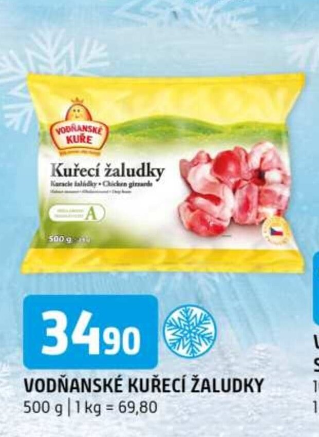 Vodňanské kuřecí žaludky