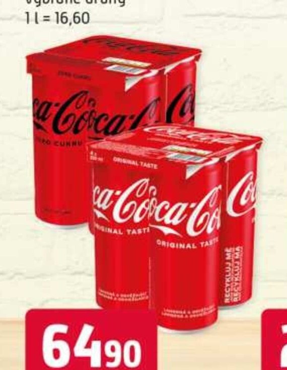 COCA-COLA 4x 330 ml | limonáda sycená