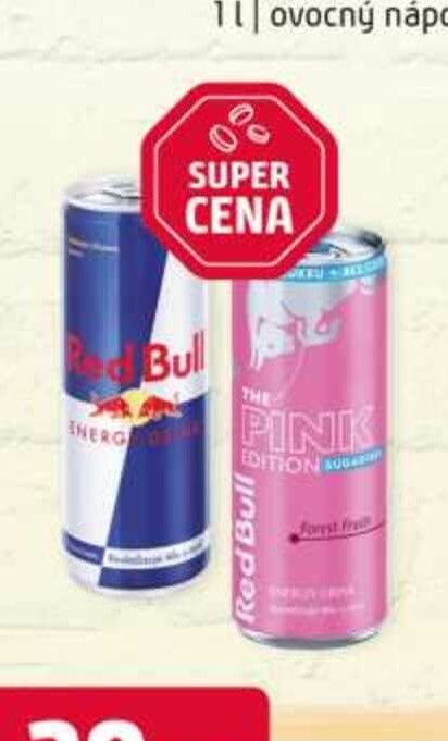 RED BULL 250 ml | energetický nápoj