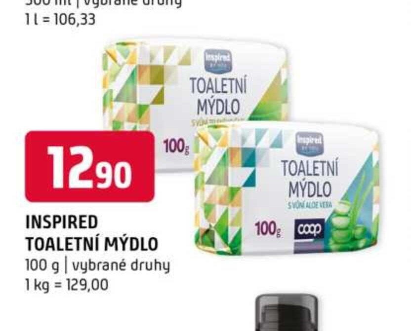 INSPIRED TOALETNÍ MÝDLO