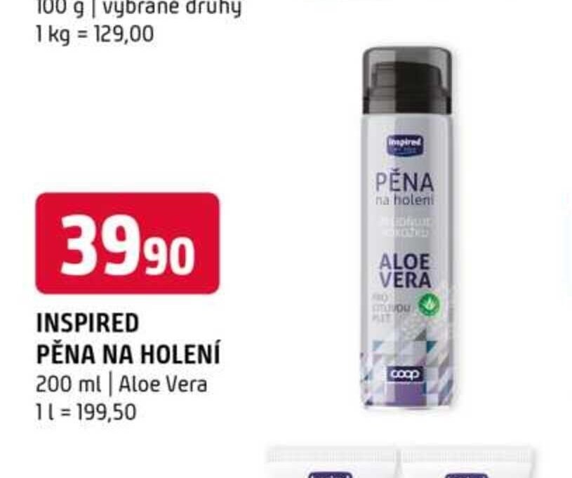 INSPIRED PĚNA NA HOLENÍ