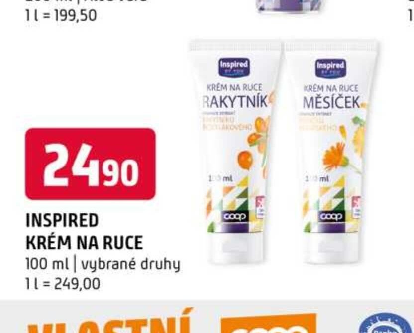 INSPIRED KRÉM NA RUCE