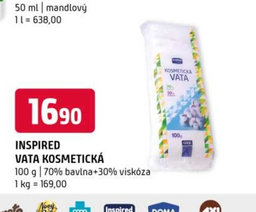 INSPIRED VATA KOSMETICKÁ