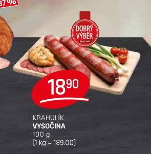 KRAHULÍK VYSOČINA