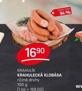 KRAHULÍK KRAHULECKÁ KLOBÁSA