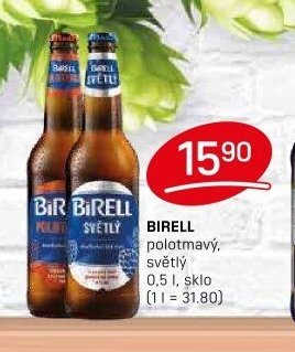 BIRELL polotmavý, světlý