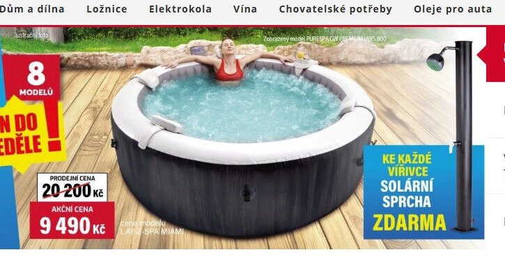 Vířivka Lay-Z-Spa Miami