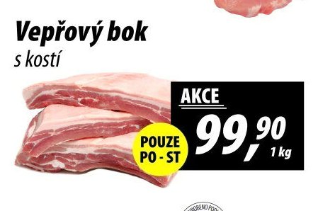 Vepřový bok s kostí