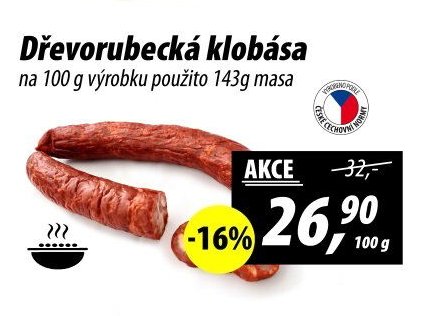Dřevorubecká klobása