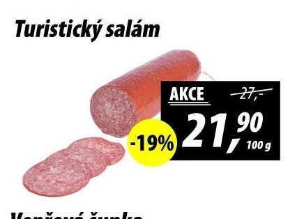 Turistický salám