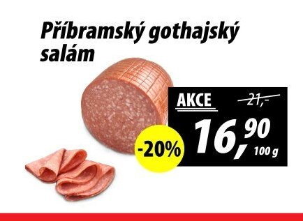 Příbramský gothajský salám