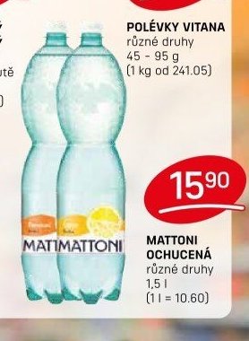 MATTONI OCHUCENÁ