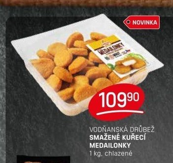 Vodňanská drůbež smažené kuřecí medailonky