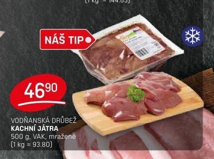 Vodňanská drůbež kachní játra